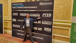 Nice signage at AAPEX. We now serve over 1.1 million auto service pros. Nice signage at AAPEX. We now serve over 1.1 million auto service pros.