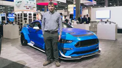 Jesse Yoder, owner of Jess Performance in Shipshewana, Ind., had the “luck of the draw” and was pronounced the Grand Prize winner of the RTR Spec 5 Mustang.