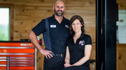 Jen and Tony Ringham, owners of Precision Imports