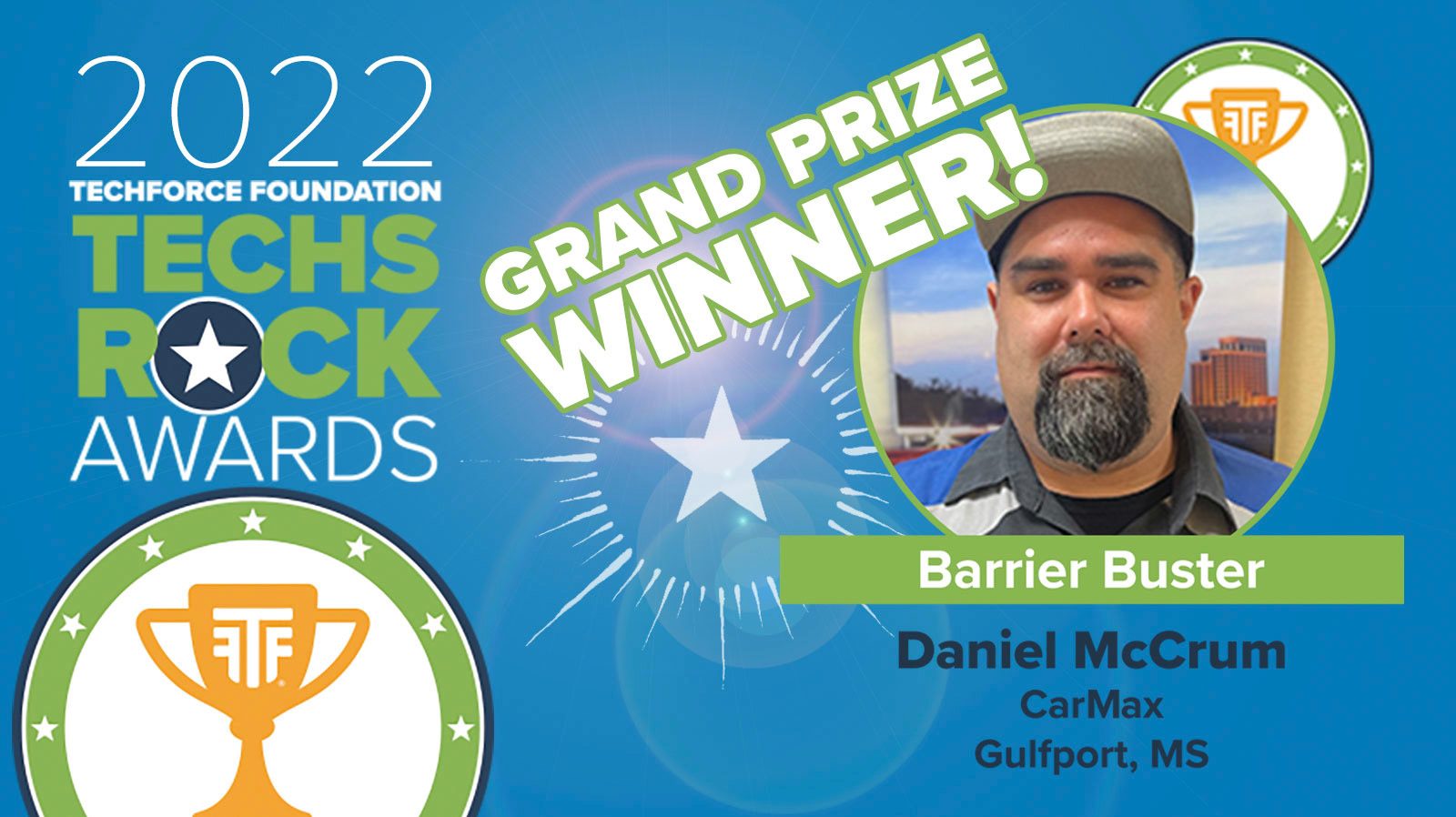 TechForce Foundation announces 2022 Techs Rock Awards winner