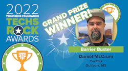 TechForce Foundation announces 2022 Techs Rock Awards winner