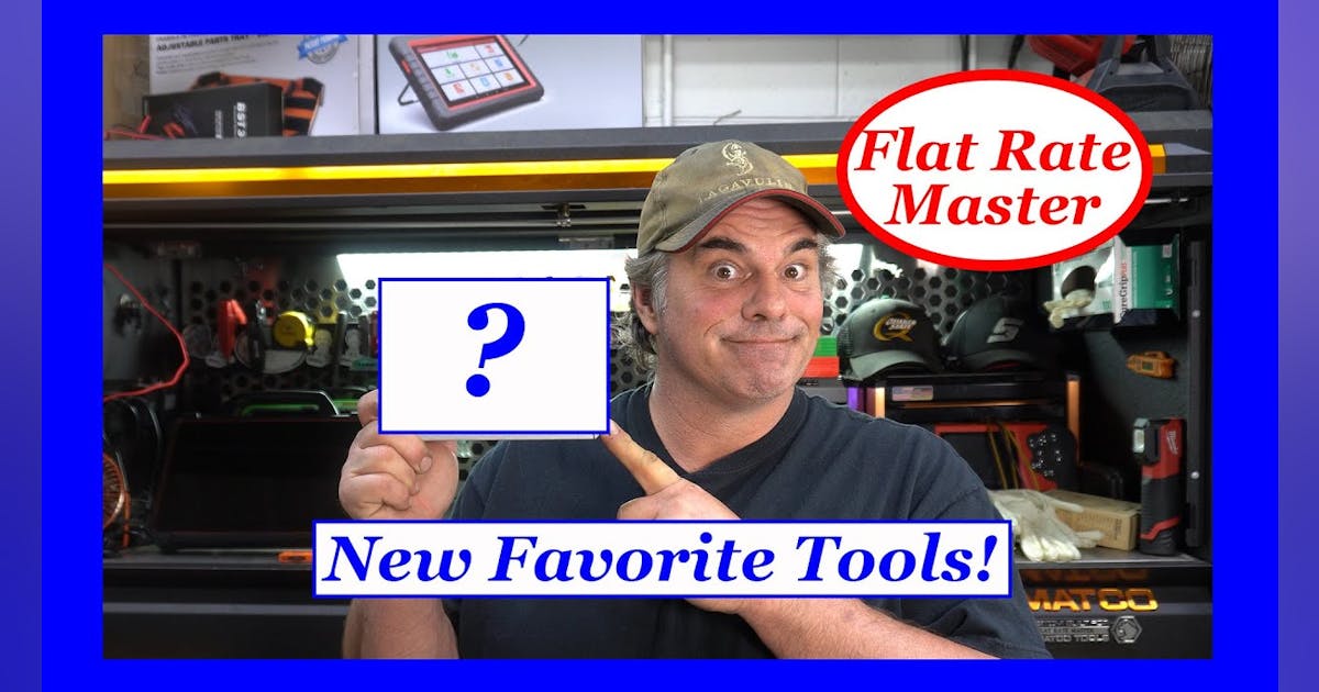 Flat Rate Master: My Favorite New Tools | Vehicle Service Pros