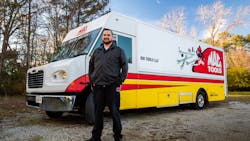 Wendl has been selling tools for around 11 and a half years. Cunningham didn't join him on the truck until October 2018. Wendl has been selling tools for around 11 and a half years. Cunningham didn't join him on the truck until October 2018.