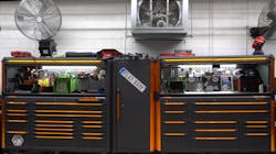 The 'wall of Revels' consists of a Matco Revel X, a Matco Revel, and a Matco locker. The 'wall of Revels' consists of a Matco Revel X, a Matco Revel, and a Matco locker.