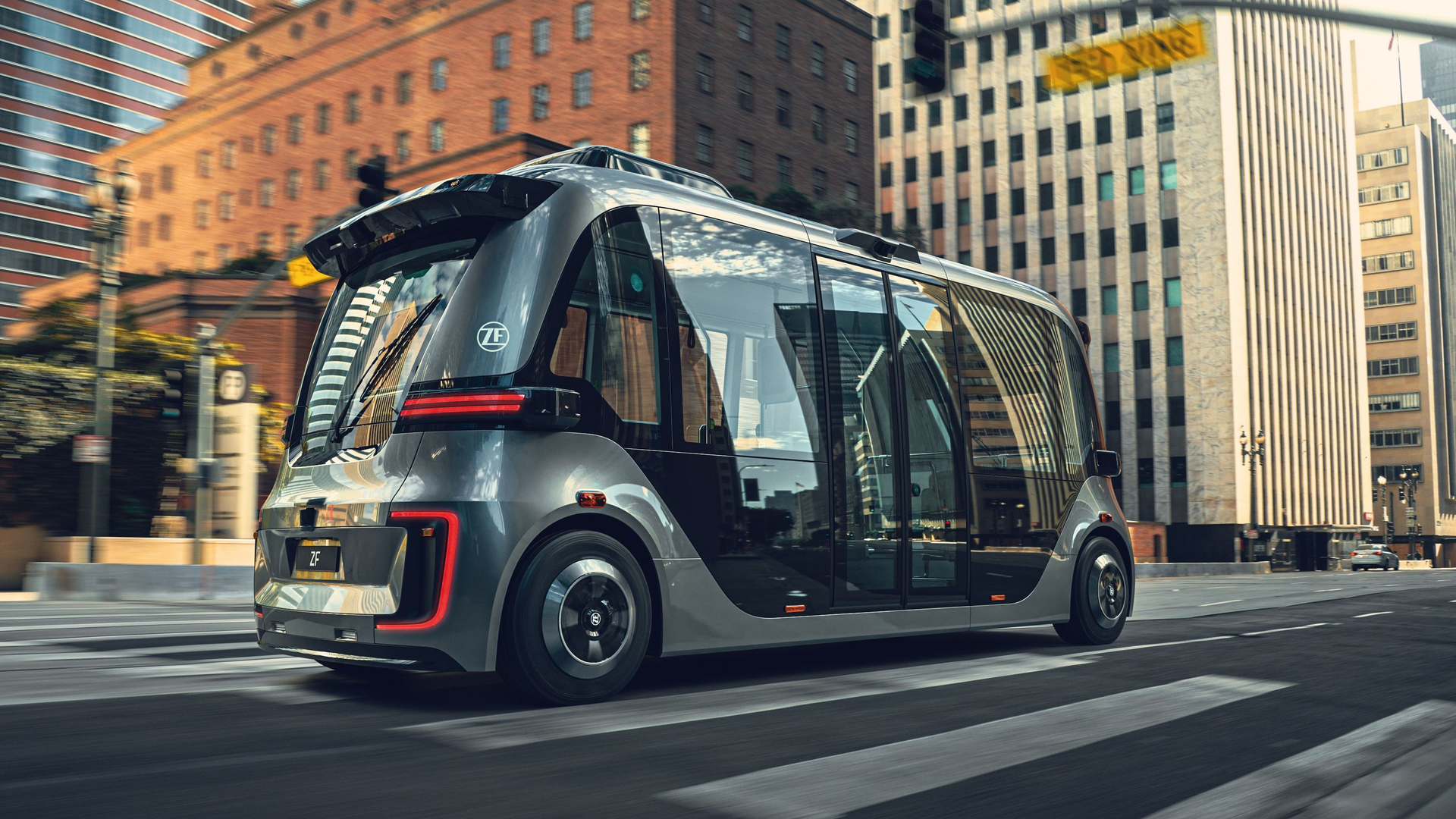 ZF&rsquo;s next-generation Level 4 shuttle