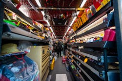 The duo tries not to leave anything in the exact same area for more than two months. By relocating products, they find they can make more sales. The duo tries not to leave anything in the exact same area for more than two months. By relocating products, they find they can make more sales.