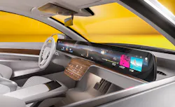 Continental's Ultrawide Curved Display