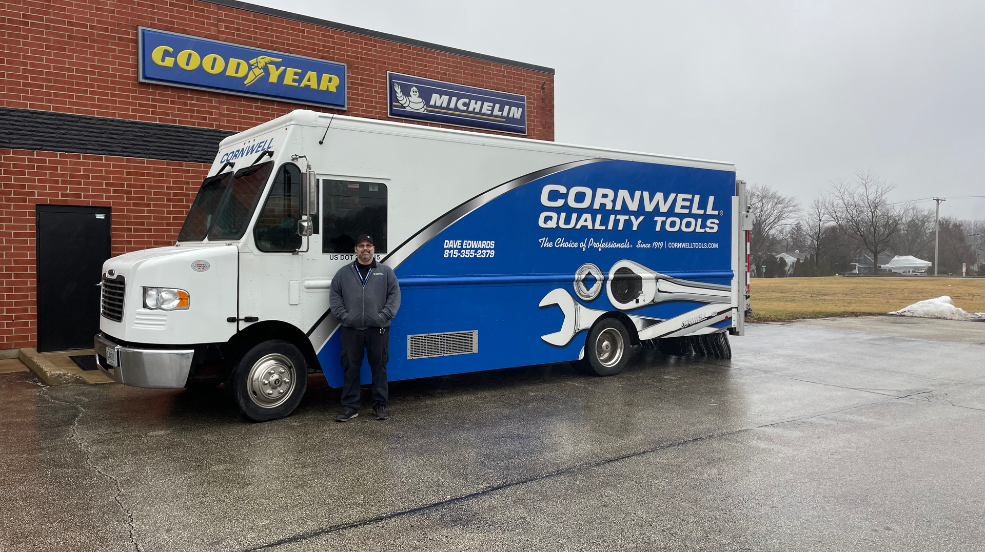 Edwards has been a Cornwell Quality Tools dealer for a little over two years now.