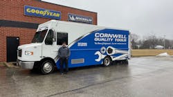 Edwards has been a Cornwell Quality Tools dealer for a little over two years now. Edwards has been a Cornwell Quality Tools dealer for a little over two years now.
