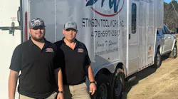 Stinson has been instructing his son, Evan, everything he knows, including what his own father taught him – if you do not service what you sell then what you sell is no good.