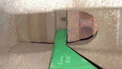 For the wear history to work in helping predict future vehicle needs, it needs to document everything, even newly installed brake pads (green). Documenting the pads' condition as good, fair (yellow), or bad (red) can also help in limiting your shop’s liability, since you can always refer back to previous inspections if a question arises. For the wear history to work in helping predict future vehicle needs, it needs to document everything, even newly installed brake pads (green). Documenting the pads' condition as good, fair (yellow), or bad (red) can also help in limiting your shop’s liability, since you can always refer back to previous inspections if a question arises.