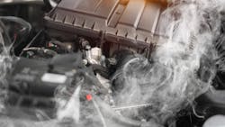 Tech Tip: Bad head gasket causes overheating Tech Tip: Bad head gasket causes overheating