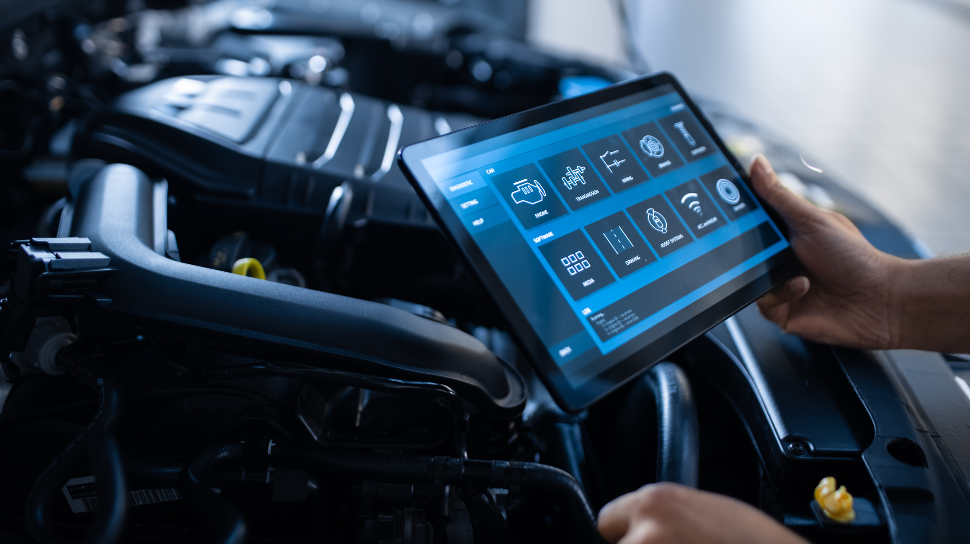 Tablet scan tool