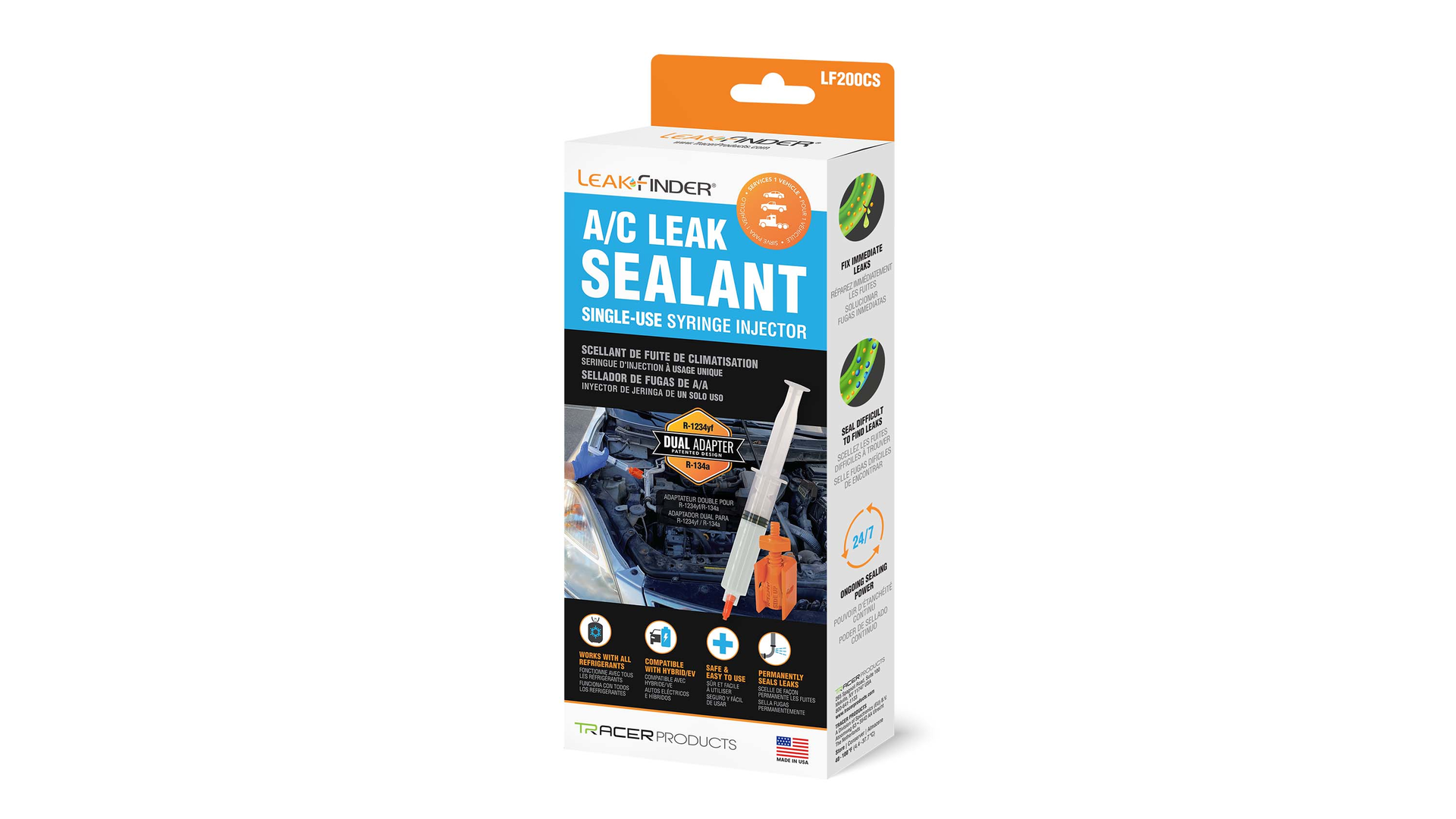 LeakFinder A/C Leak Sealant, No. LF200CS