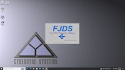 Figure 4- Ford FJDS launch screen Figure 4- Ford FJDS launch screen