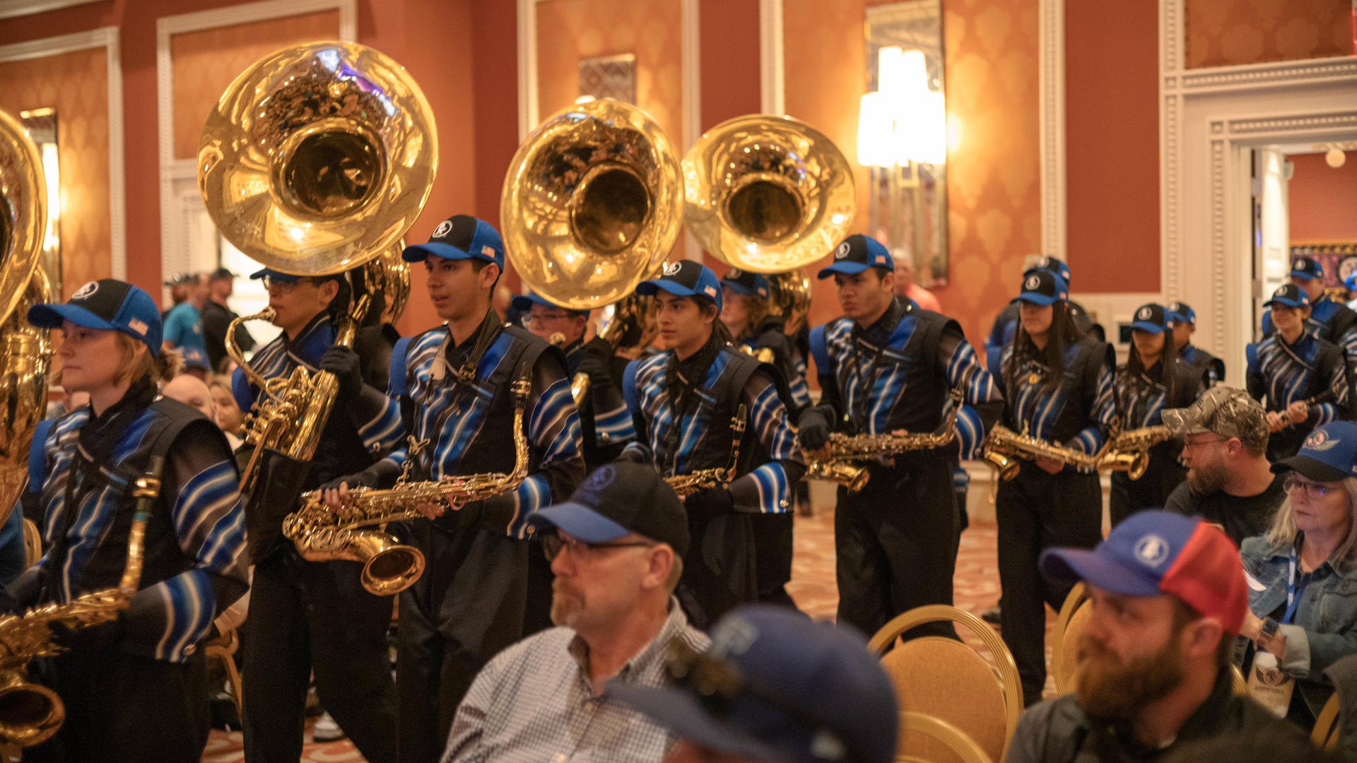 Some music from the Marching Wolfpack to kick-off the Cornwell Tools Rally.