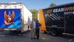 One thing that makes the Richards’ stand out with their customers is by always having fully stocked trucks. One thing that makes the Richards’ stand out with their customers is by always having fully stocked trucks.