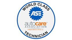 Over 2,200 auto service professionals recognized as World Class Technicians Over 2,200 auto service professionals recognized as World Class Technicians