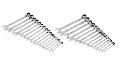 GEARWRENCH 90-Tooth 12 Point Reversible Ratcheting Wrenches
