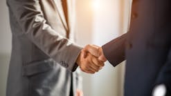Handshake businesspeople