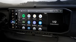Connected services are popular features in newer vehicles. The 2024 Jeep Wrangler interior features a 12.3-inch Uconnect 5 touchscreen radio with standard wireless Android Auto and Apple CarPlay.