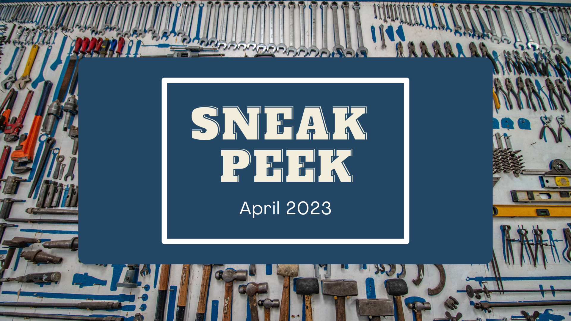2023 April Sneak Peek