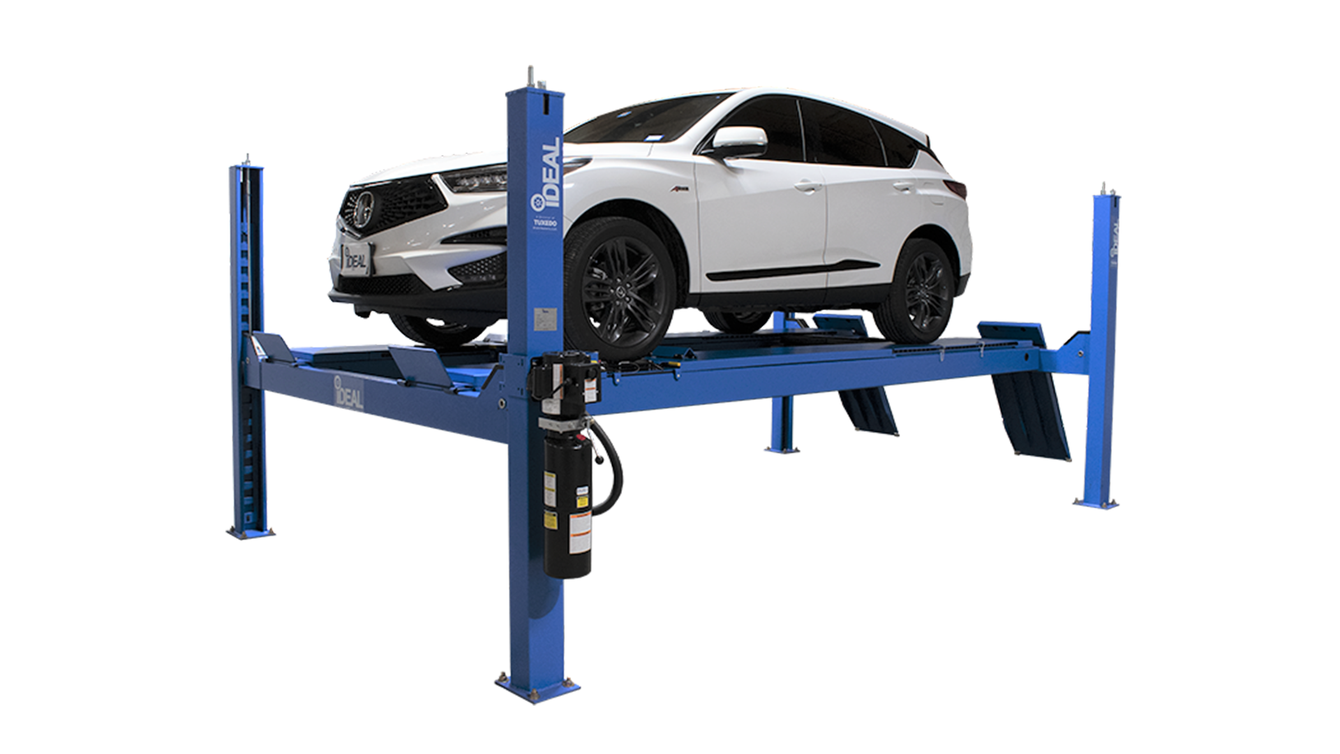 Tuxedo Distributors iDEAL FP14KAC-X 14,000 lbs Four-Post Commercial Alignment Lift