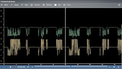 Figure 2- This is the CAN bus waveform when testing at the DLC with my Snap-on Zeus+. Figure 2- This is the CAN bus waveform when testing at the DLC with my Snap-on Zeus+.