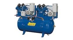 Single and Two-Stage Duplex Compressors from Jenny Products