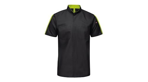 Red Kap Short Sleeve Two Tone Pro+ Work Shirt with OilBlok and MIMIX