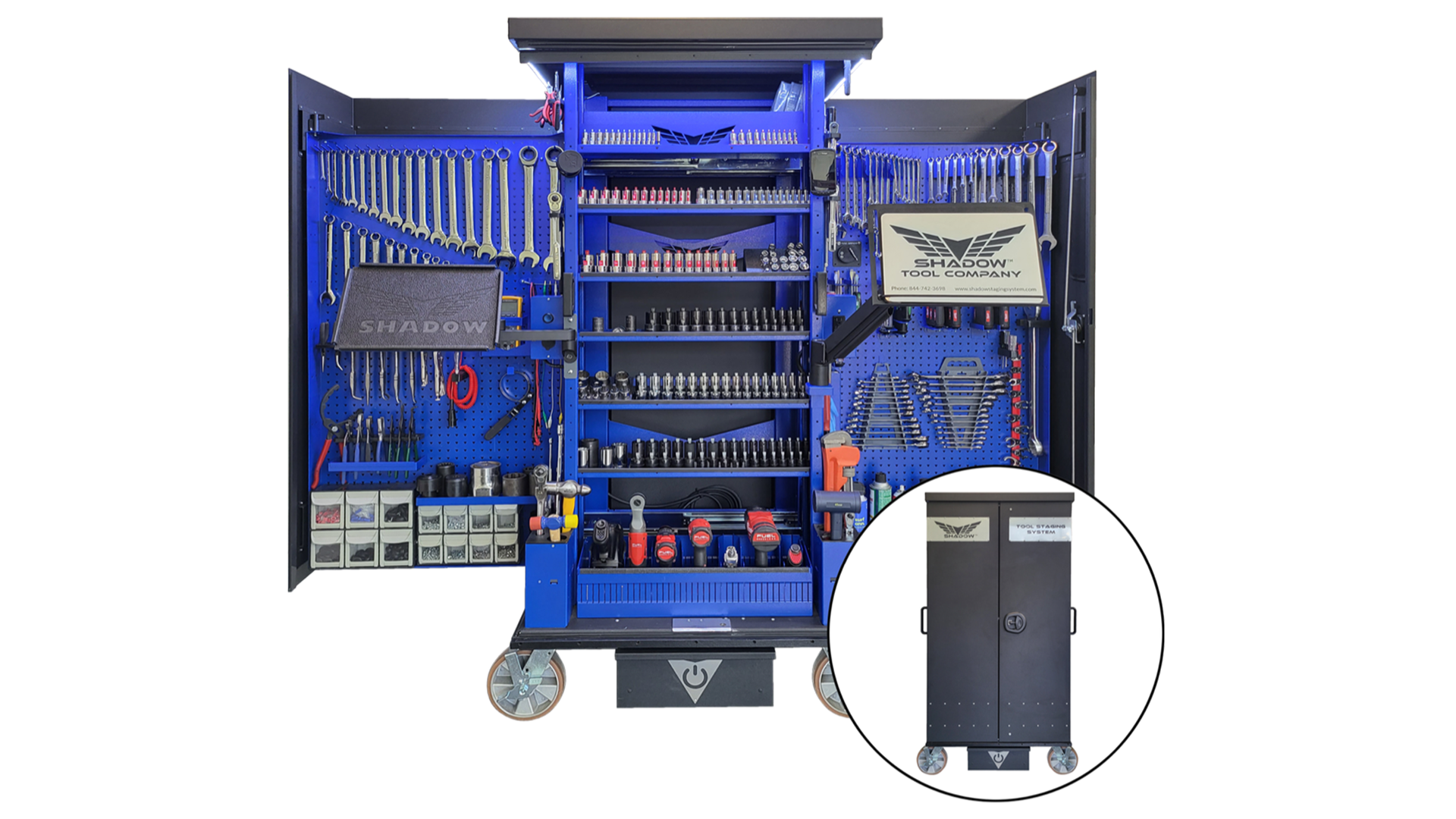 Shadow Tool Staging Systems