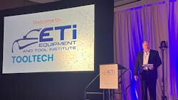 Brian Plott, executive director at ETI welcoming everyone to the first day of presentations. Brian Plott, executive director at ETI welcoming everyone to the first day of presentations.