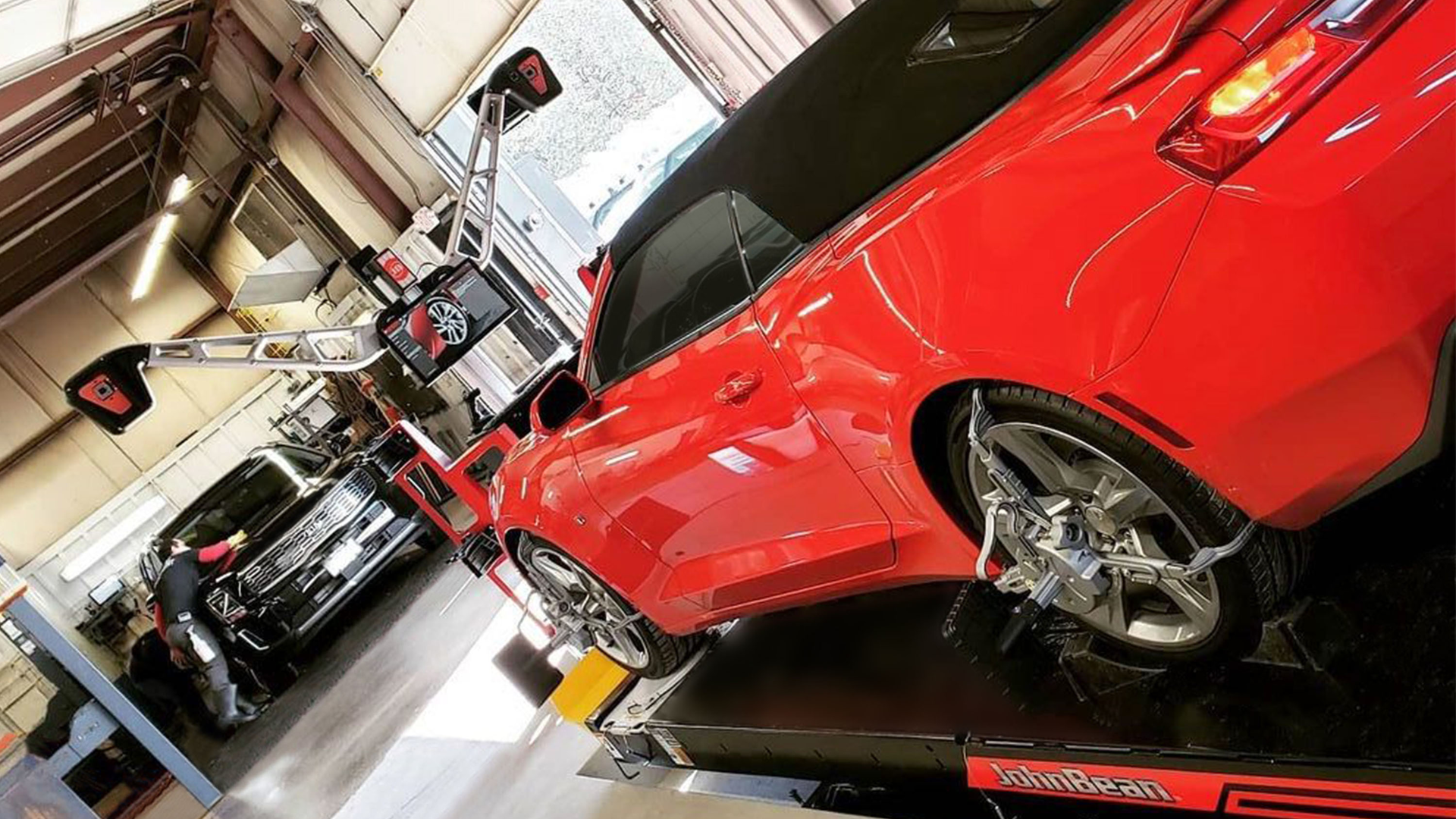 John Bean Alignment Machine