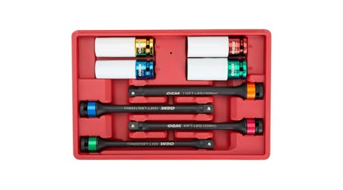 OEMTOOLS 8-pc Torque Limiting Extension and Thin Wall Socket Set, No. 24228