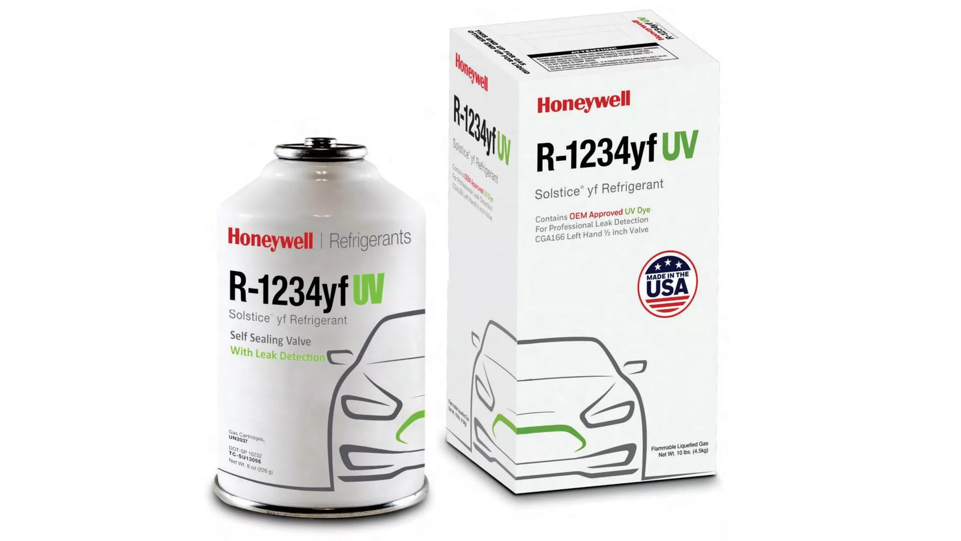 Unlike HFC-134a, which is a highly potent greenhouse gas, HFO-1234yf has a reduced environmental impact.