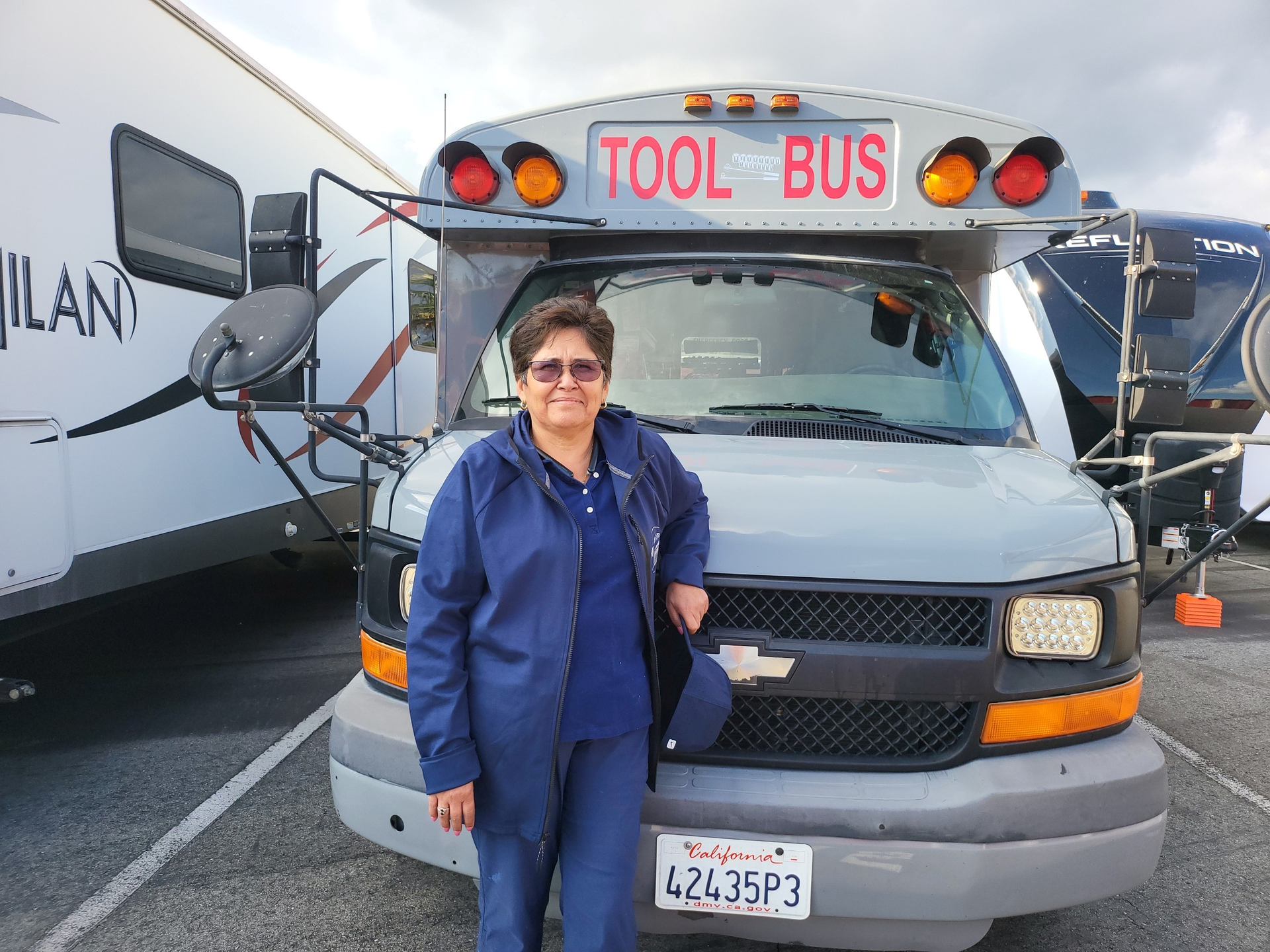 Independent tool distributor Angelica Platero says selling heavy duty tools and equipment takes time and a lot of research.