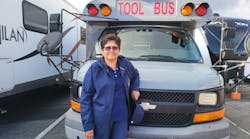 Independent tool distributor Angelica Platero says selling heavy duty tools and equipment takes time and a lot of research.