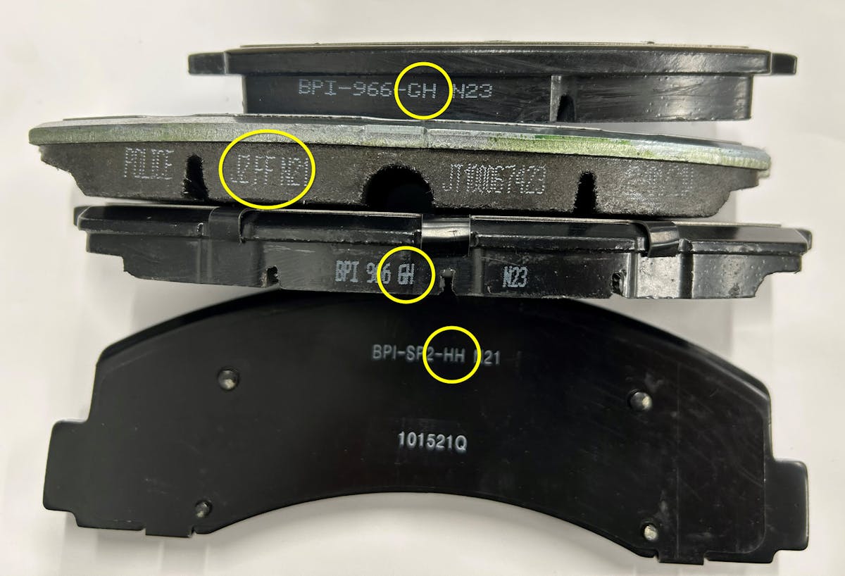 How brake pad friction affects ADAS Vehicle Service Pros