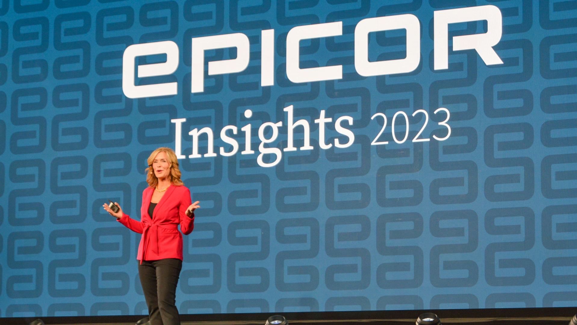 Epicor President Lisa Pope kicks off Insights 2023 in Las Vegas May 16.
