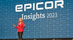 Epicor President Lisa Pope kicks off Insights 2023 in Las Vegas May 16.