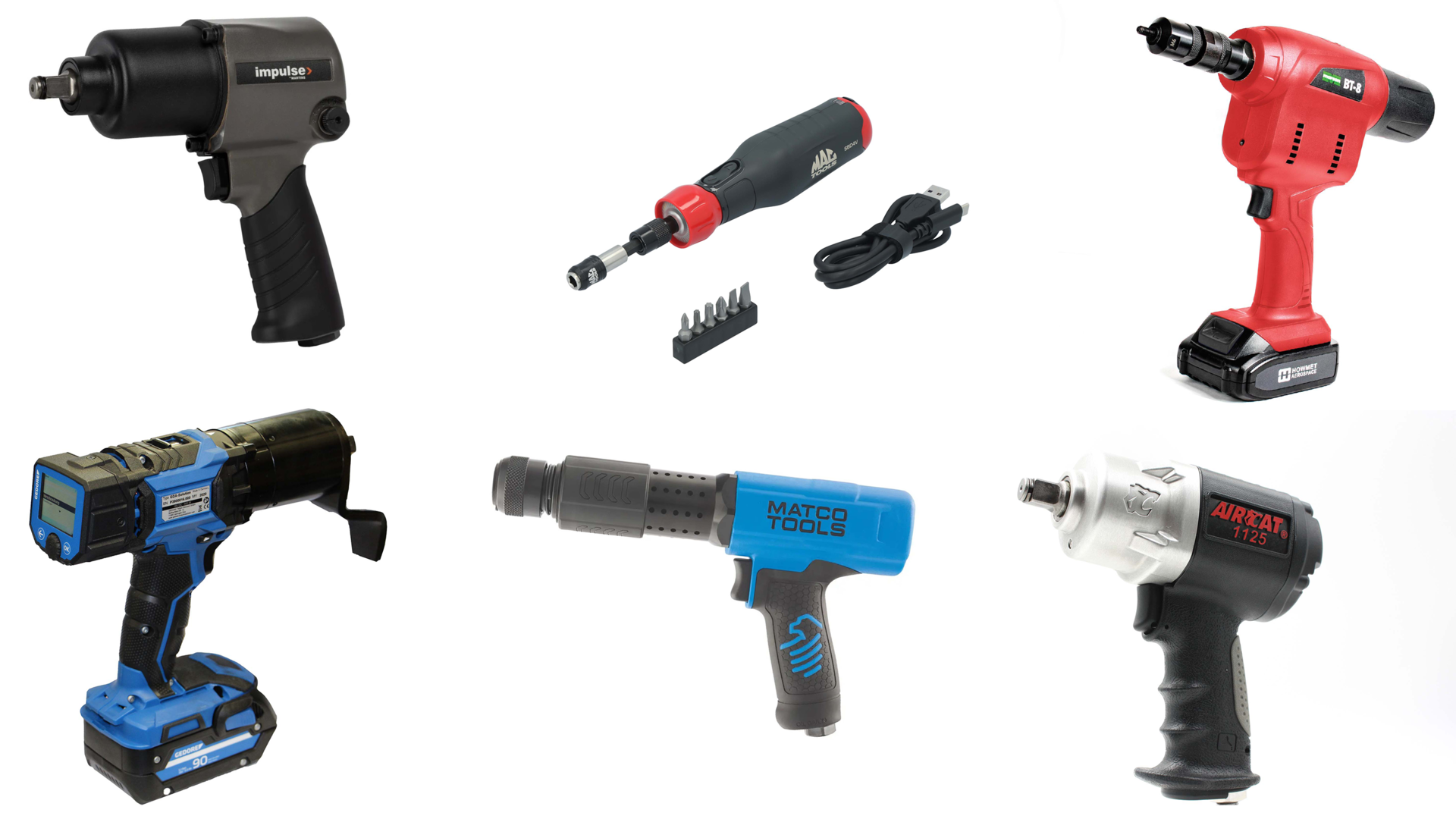 12 new power and air tools for auto techs