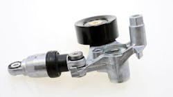 As a hydraulic dampened tensioner, FT0800 can be used to lower the pre-tension to a minimum while still controlling FEAD performance, according to Schaeffler officials. As a hydraulic dampened tensioner, FT0800 can be used to lower the pre-tension to a minimum while still controlling FEAD performance, according to Schaeffler officials.