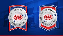 AAA announces winner for 2023 Service Providers of Excellence and Best in Repair awards