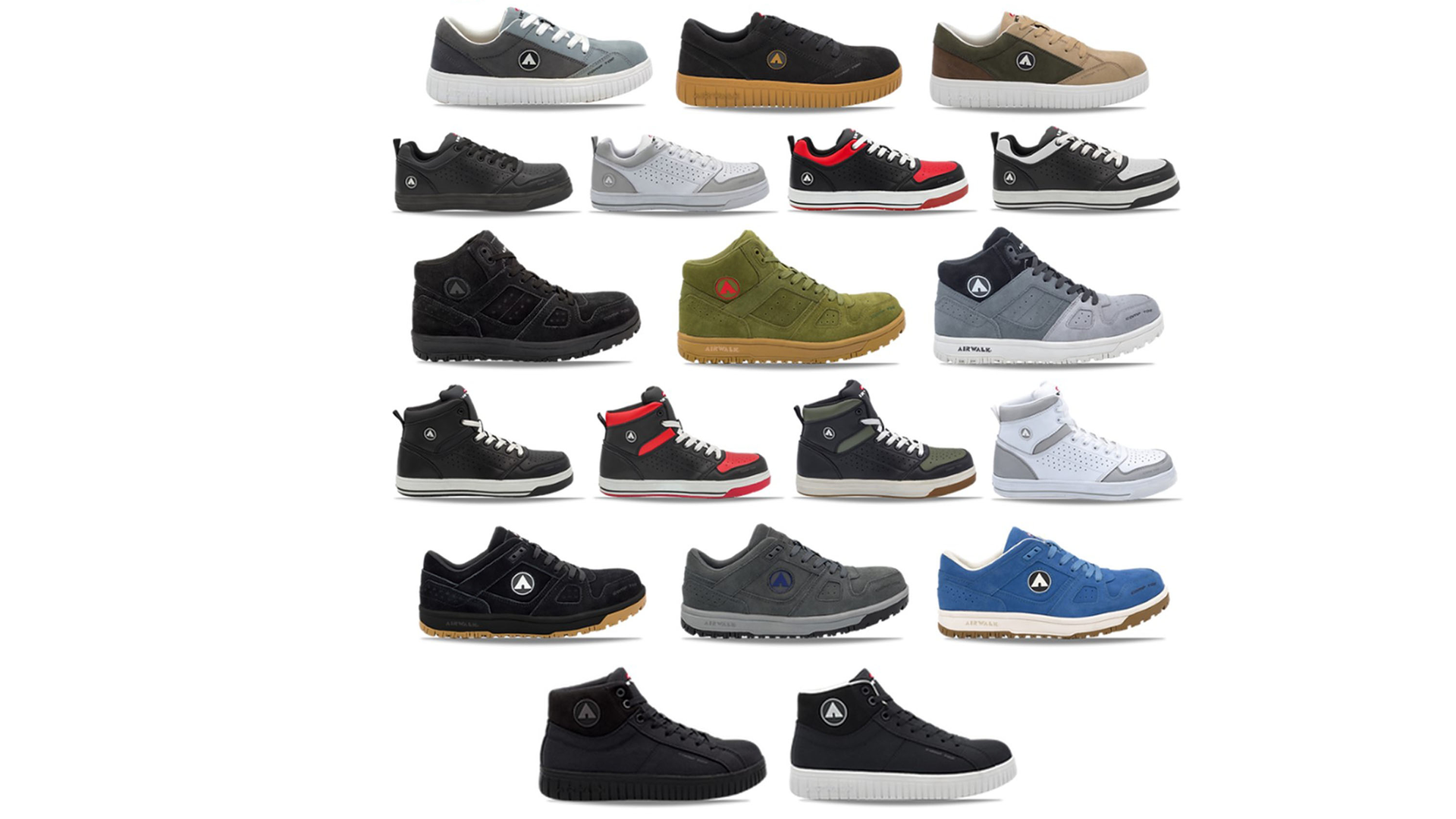 Airwalk Safety and Occupational Footwear Line