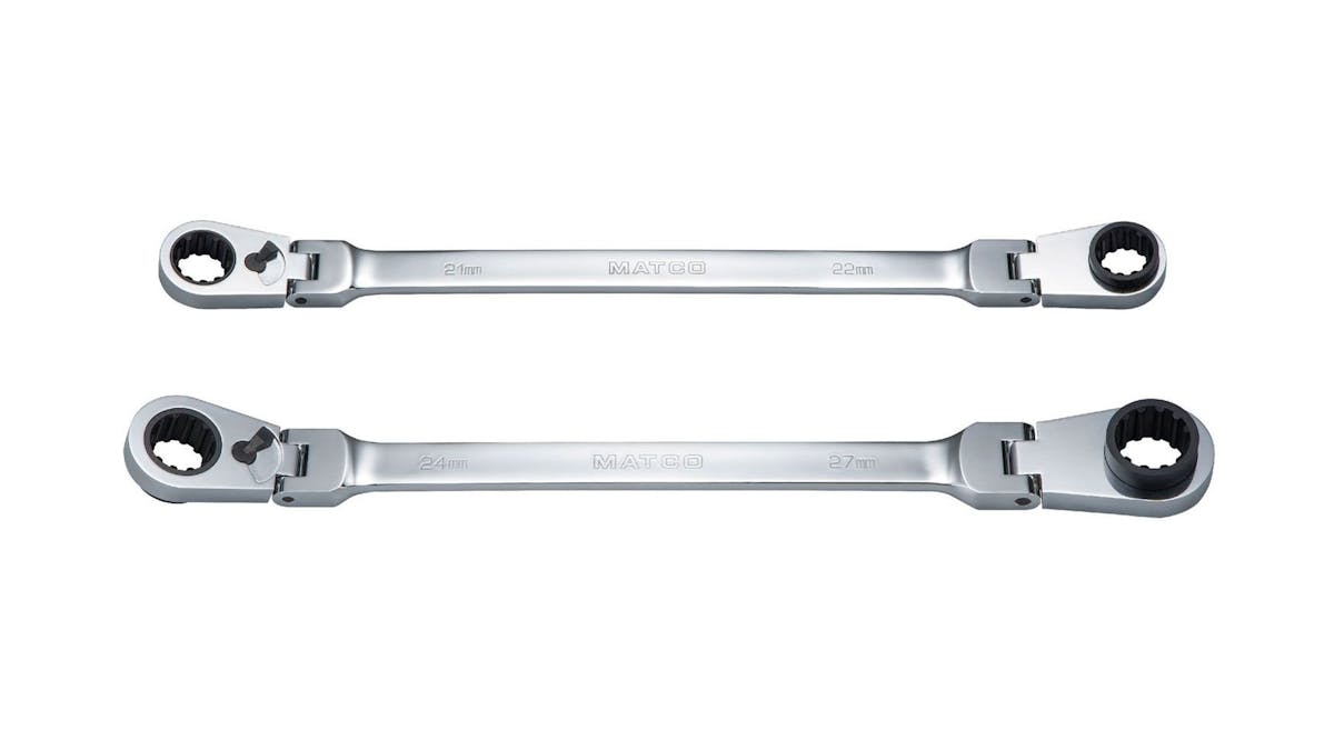 Matco reversible store ratcheting wrench set