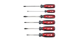 6-pc Cushion Grip Screwdriver Set, No. MT200-6 6-pc Cushion Grip Screwdriver Set, No. MT200-6