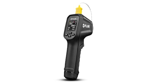 Spot IR Thermometer with Type K Thermocouple, No. TG56-2