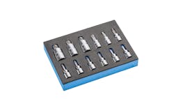 12-pc Damaged Hex Fastener Extractor Bit Socket Set, No. AEBS12F 12-pc Damaged Hex Fastener Extractor Bit Socket Set, No. AEBS12F