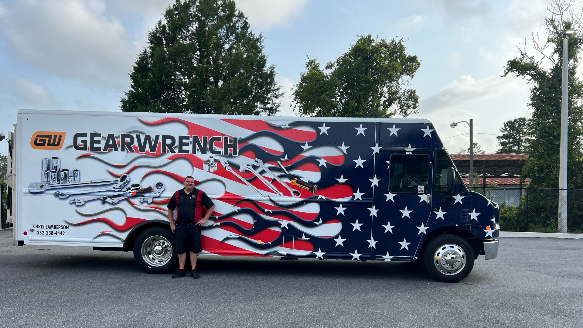 Lamberson has been selling tools for nine years, in the last five years he has not only transitioned to becoming independent, but also taking on two routes.