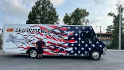 Lamberson has been selling tools for nine years, in the last five years he has not only transitioned to becoming independent, but also taking on two routes. Lamberson has been selling tools for nine years, in the last five years he has not only transitioned to becoming independent, but also taking on two routes.